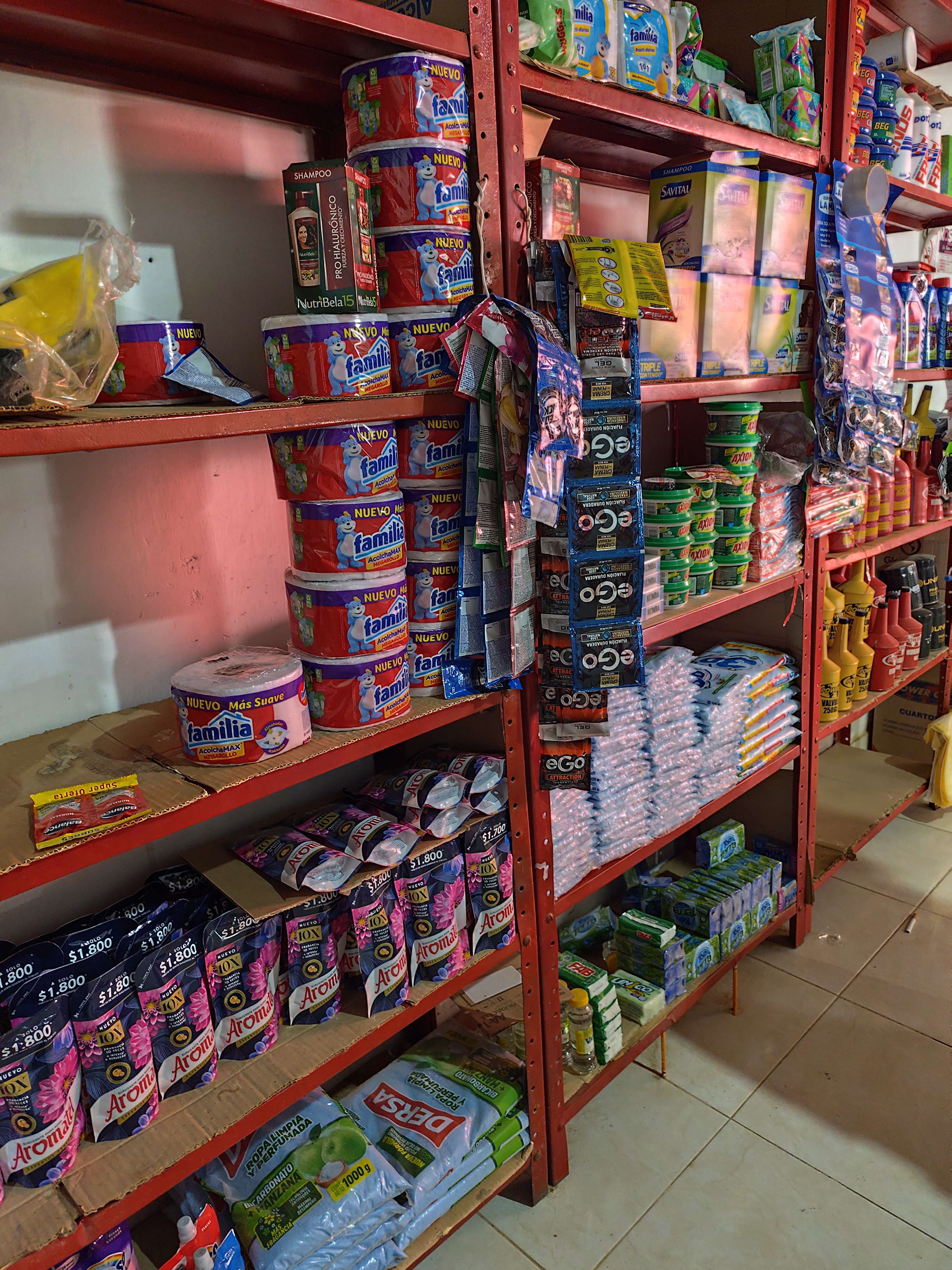 Fachada de la tienda